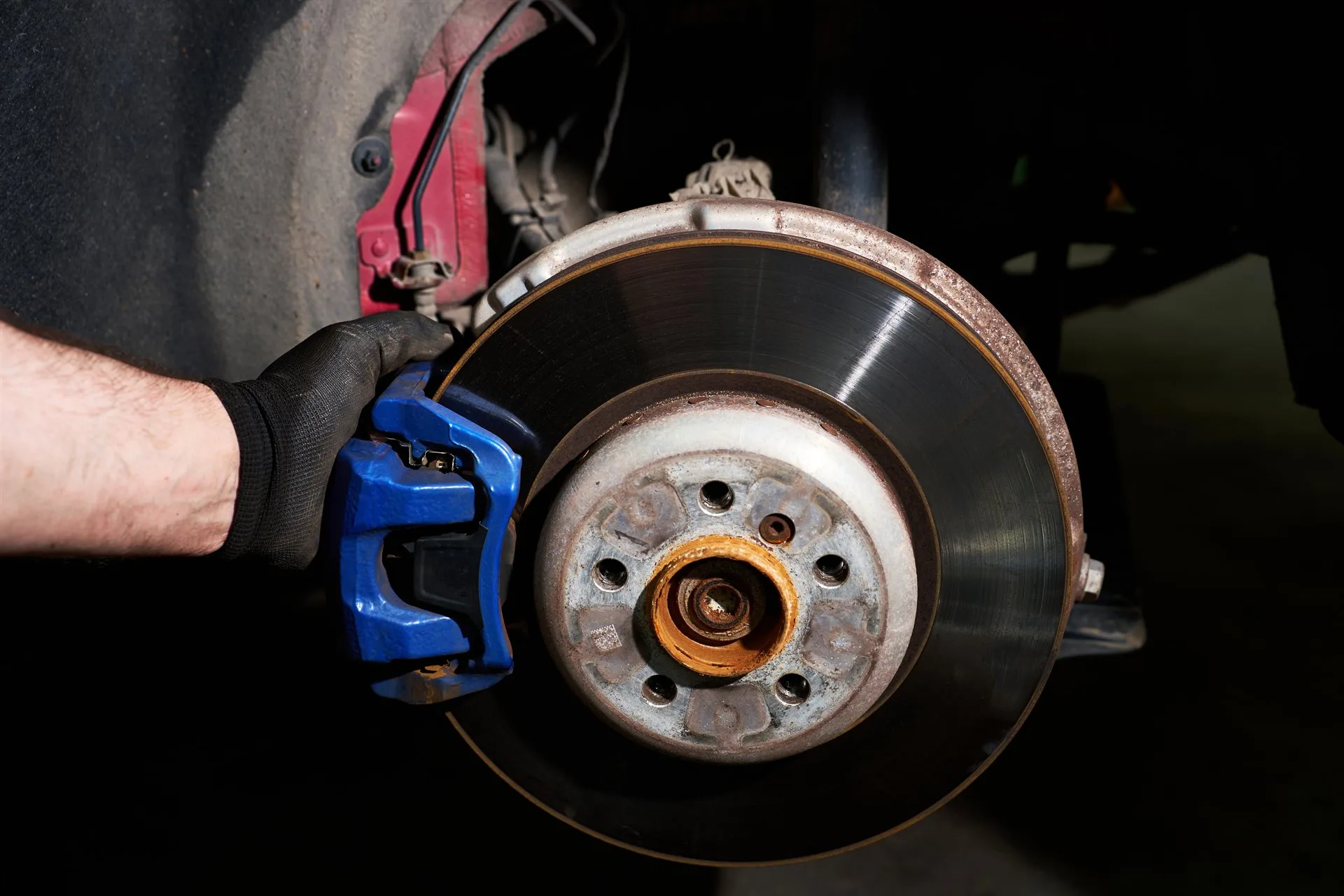Brake Pad & Disc Replacement specialists in action