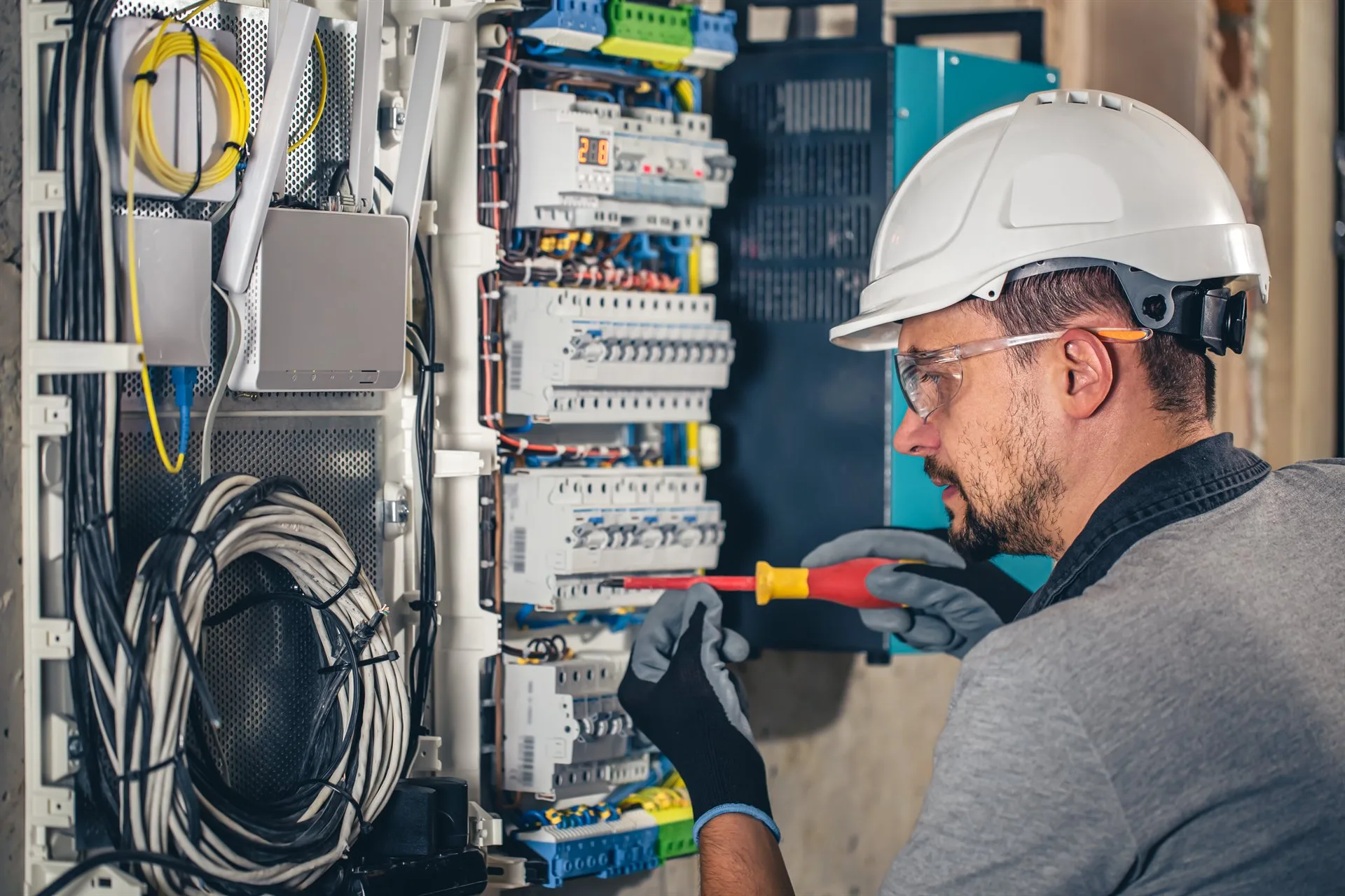 Consumer Unit Upgrade specialists in action