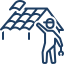 roof install icon